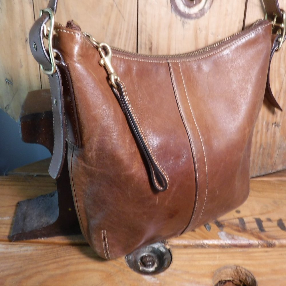 Coach Brown Leather Crossbody #F04S-9328